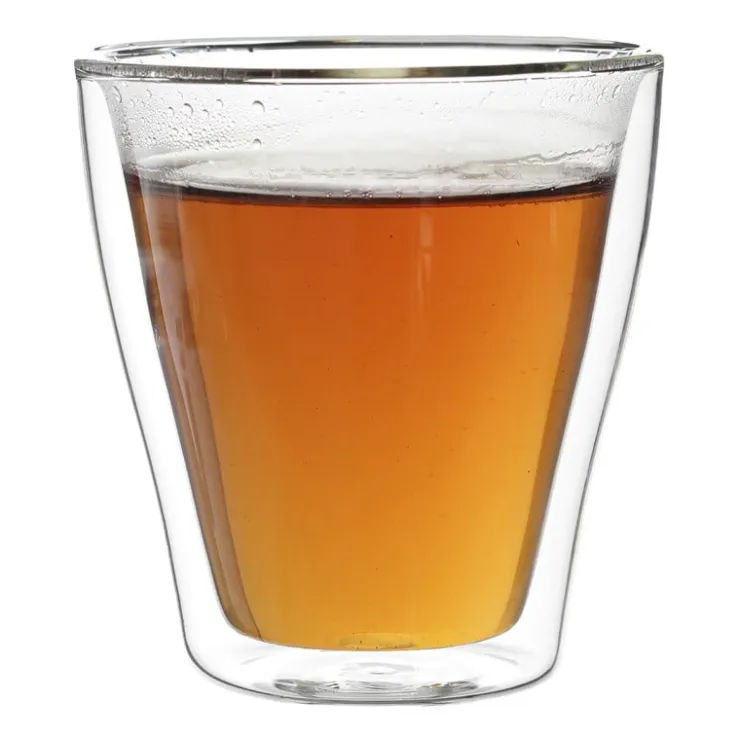 Xenos Dubbelwandige glazen - 350 ml - set van 4- Glazensets