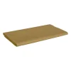 Xenos Duni tafelkleed - goud - 138x220 cm- Wegwerptafelkleden|Tafelkleden