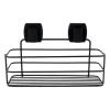 Xenos Easy lock doucherekje - zwart - 28x10x12 cm- Doucherekjes