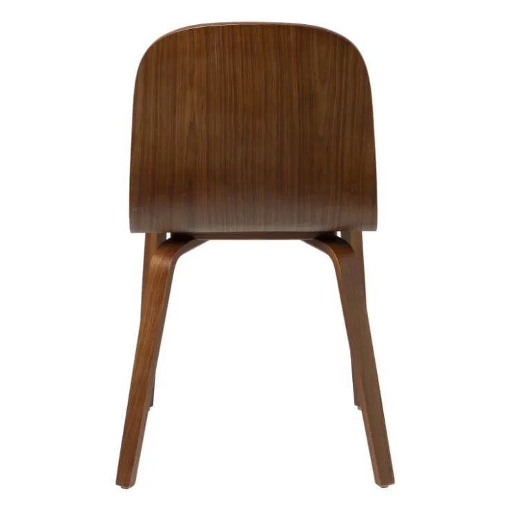 Xenos Eetkamerstoel Nordic - bruin - 80x53x42.5 cm- Eetkamerstoelen