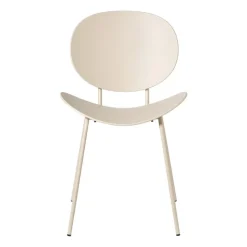 Xenos Eetkamerstoel Paula - beige - 81x52x50 cm- Eetkamerstoelen
