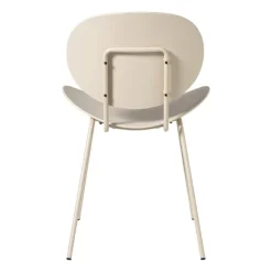 Xenos Eetkamerstoel Paula - beige - 81x52x50 cm- Eetkamerstoelen