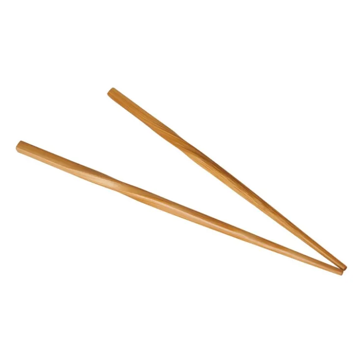 Xenos Eetstokjes twist - bamboe - set van 4 paar- Eetstokjes