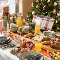 Xenos Eierdopje hout - voor 6 eieren- Eierdopjes|Kerstcadeaus