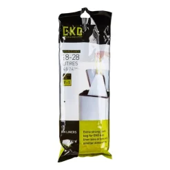 Xenos Eko afvalzak - 18/28 L - wit- Vuilniszakken