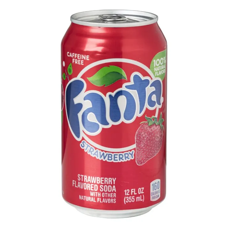 Xenos Fanta strawberry - 250 ml- Koude Dranken