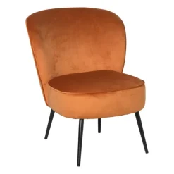 Xenos Fauteuil Frida - terra - 77x69x60 cm- Fauteuils