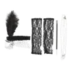 Xenos Feestset Charleston met accessoires - set van 5- Verkleedaccessoires