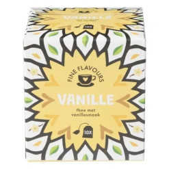 Xenos Fine flavours kruiden thee - vanille - 10 zakjes- Thee
