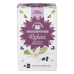 Xenos Fine Flavours kruidenthee - relax - 20 zakjes- Thee