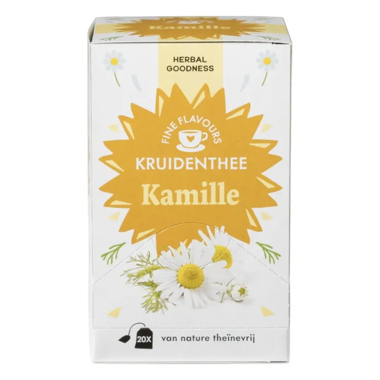 Xenos Fine Flavours kruidenthee - kamille - 20 zakjes- Thee