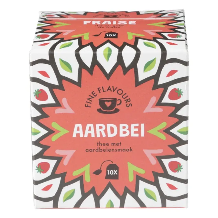 Xenos Fine flavours vruchten thee - aardbei - 10 zakjes- Thee