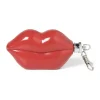 Xenos Flacon lips - rood - 6.5x12x3.5 cm- Kerstcadeaus