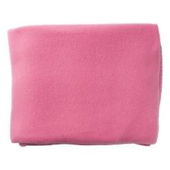 Xenos Fleece deken - fuchsia - 160x130 cm- Plaids
