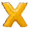 Xenos Folieballon - X - 30 cm- Ballonnen