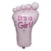 Xenos Folieballon it's a girl - roze - 65 cm- Ballonnen|Babyshower