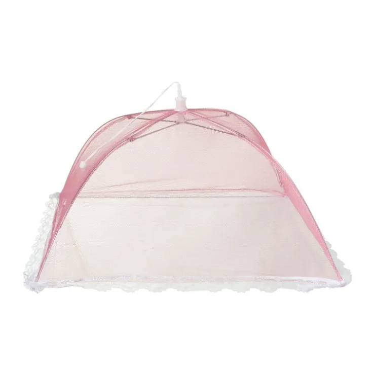 Xenos Foodcover paraplu - roze - 35x35x20 cm- Foodcovers