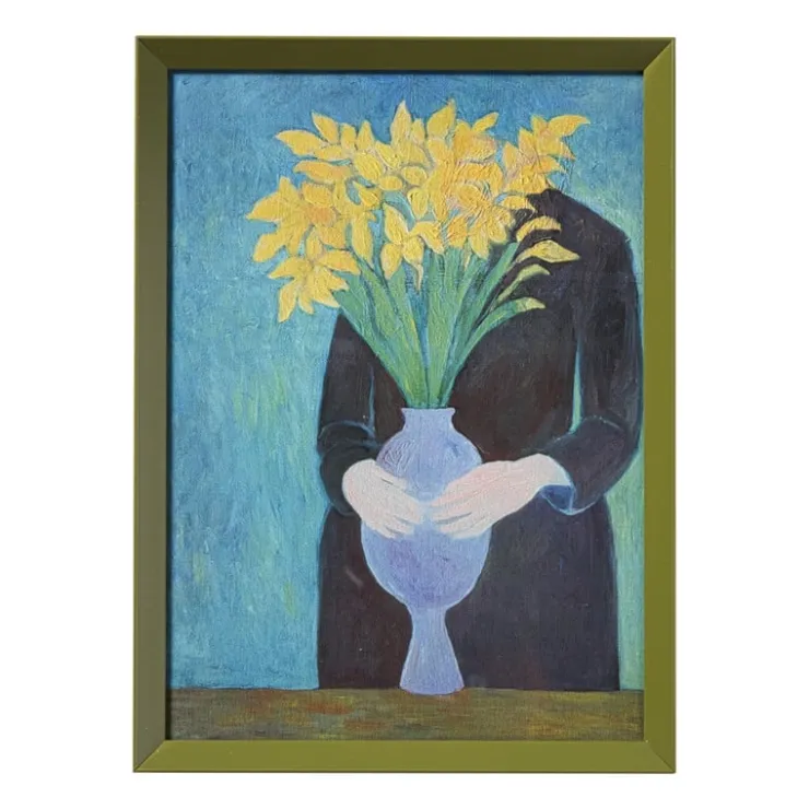 Xenos Fotolijst - groen - 13x18 cm- Fotolijsten