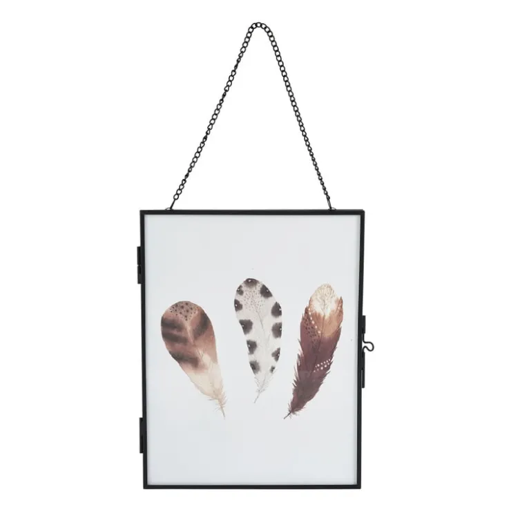 Xenos Fotolijst aan ketting - zwart - 18x23 cm- Fotolijsten