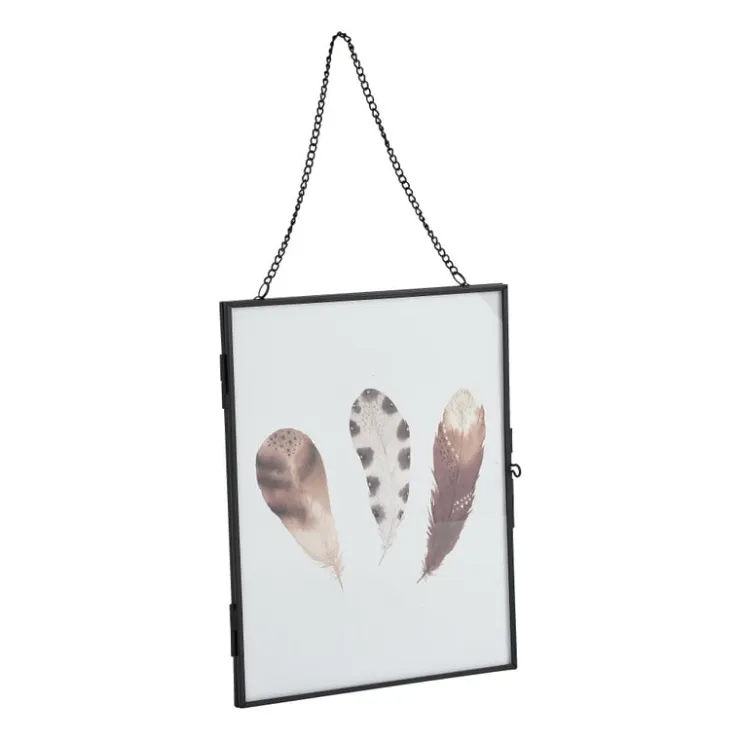 Xenos Fotolijst aan ketting - zwart - 18x23 cm- Fotolijsten