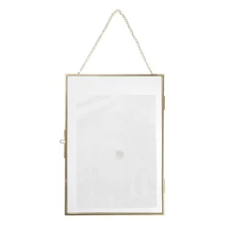 Xenos Fotolijst aan ketting staand - goud - 21x30 cm- Fotolijsten