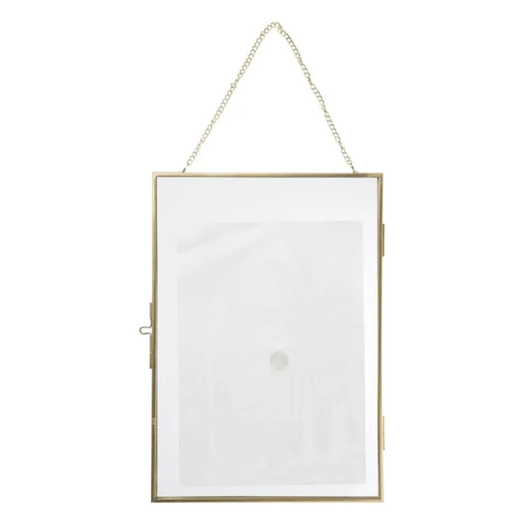 Xenos Fotolijst aan ketting staand - goud - 21x30 cm- Fotolijsten