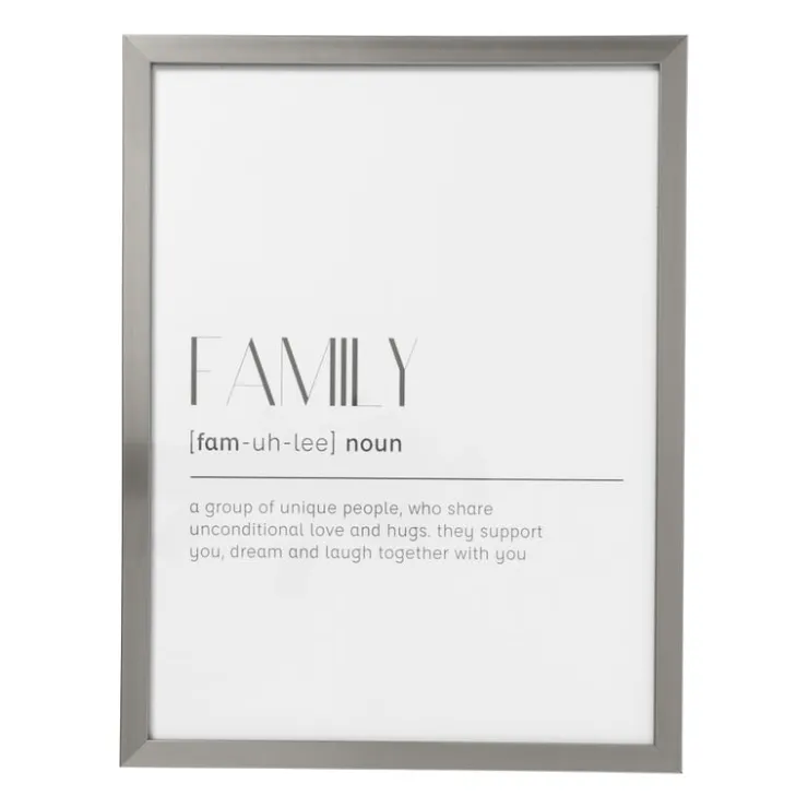 Xenos Fotolijst basic - zilver - 30x40 cm- Fotolijsten