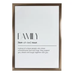 Xenos Fotolijst basic - zilver - 50x70 cm- Fotolijsten