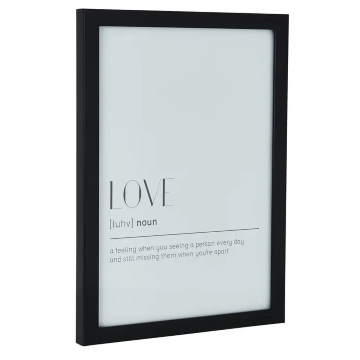Xenos Fotolijst basic - zwart - 21x30 cm- Fotolijsten