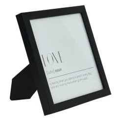 Xenos Fotolijst basic - zwart - 18x18 cm- Fotolijsten