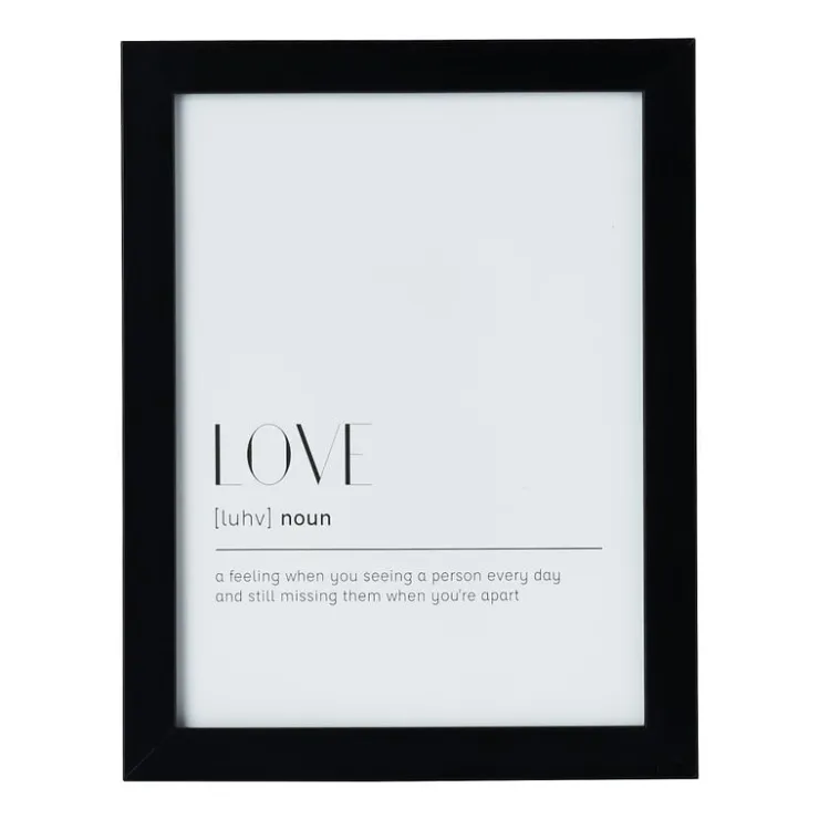 Xenos Fotolijst basic - zwart - 15x20 cm- Fotolijsten