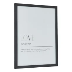 Xenos Fotolijst basic - zwart - 30x40 cm- Fotolijsten