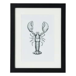 Xenos Fotolijst met passe partout - zwart - 13x18 cm- Fotolijsten