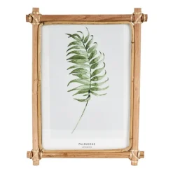 Xenos Fotolijst met rotan frame - 21x30 cm- Fotolijsten
