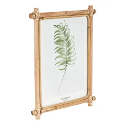 Xenos Fotolijst met rotan frame - 21x30 cm- Fotolijsten