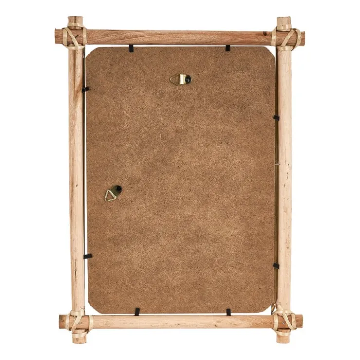 Xenos Fotolijst met rotan frame - 21x30 cm- Fotolijsten