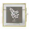 Xenos Fotolijst mini - goudkleurig - 10x10 cm- Fotolijsten