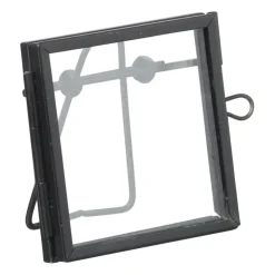 Xenos Fotolijst mini - zwart - 6x6 cm- Fotolijsten