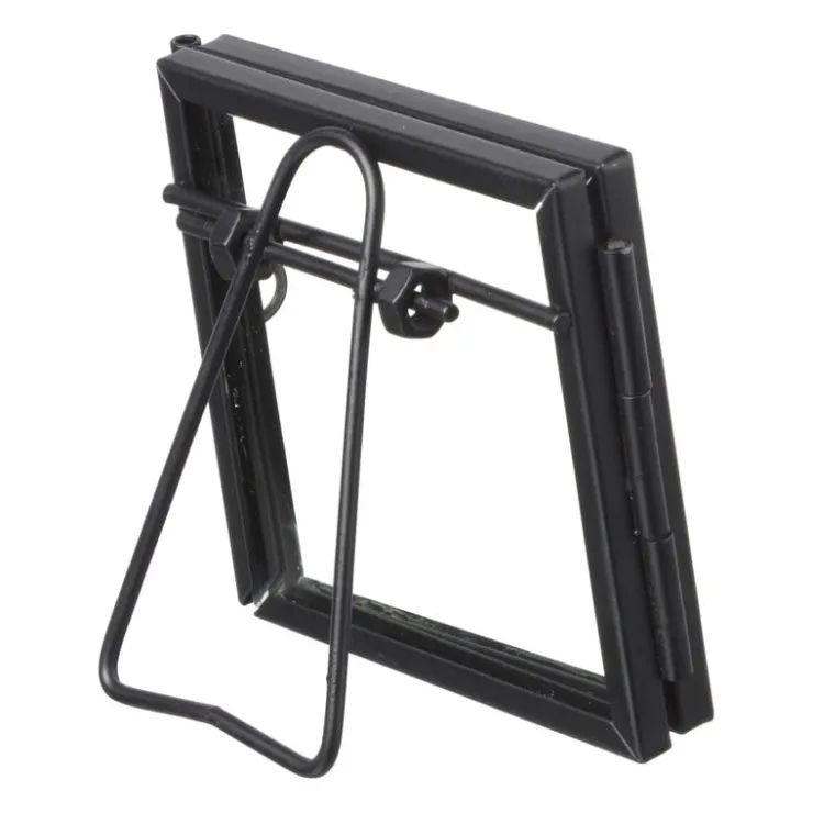 Xenos Fotolijst mini - zwart - 6x6 cm- Fotolijsten