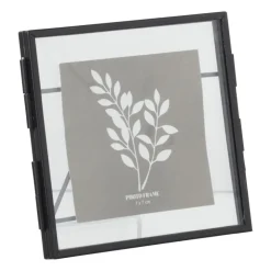 Xenos Fotolijst mini - zwart - 10x10 cm- Fotolijsten