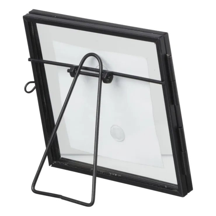 Xenos Fotolijst mini - zwart - 10x10 cm- Fotolijsten
