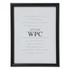 Xenos Fotolijst WPC - zwart - 15x20 cm- Fotolijsten