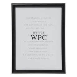 Xenos Fotolijst WPC - zwart - 15x20 cm- Fotolijsten