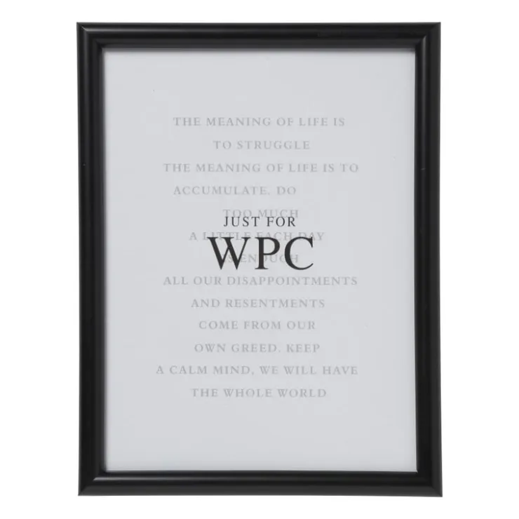 Xenos Fotolijst WPC - zwart - 15x20 cm- Fotolijsten
