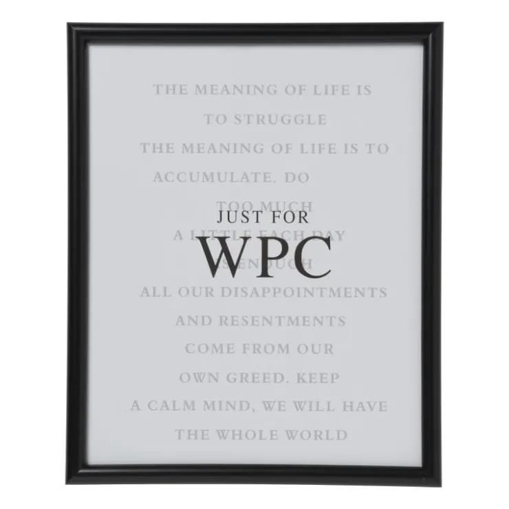Xenos Fotolijst WPC - zwart - 20x25 cm- Fotolijsten