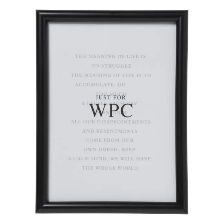 Xenos Fotolijst WPC - zwart - 13x18 cm- Fotolijsten