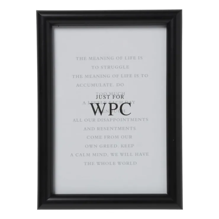 Xenos Fotolijst WPC - zwart - 9x13 cm- Fotolijsten