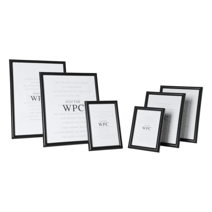 Xenos Fotolijst WPC - zwart - 9x13 cm- Fotolijsten