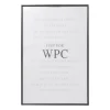 Xenos Fotolijst WPC - zwart - 50x75 cm- Fotolijsten
