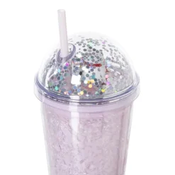 Xenos Funny beker kat - roze - 450 ml- Kinderservies|Kerstcadeaus